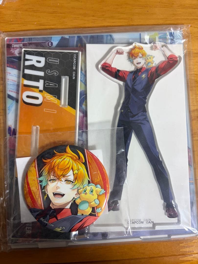 ストリートファイター6 宇佐美リト アクリルスタンド バッジセット