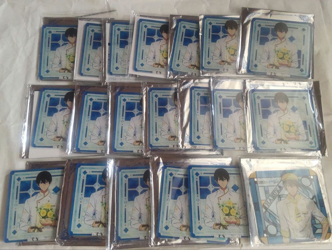 Free! ハイスピード　アメリカ限定　缶バッジ　七瀬遙　ココス　コースター