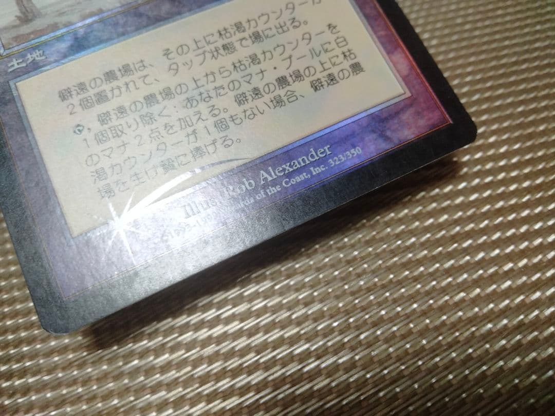 【ご確認用】メルカディアン・マスクス foil 僻遠の農場 日本語 1枚　MTG
