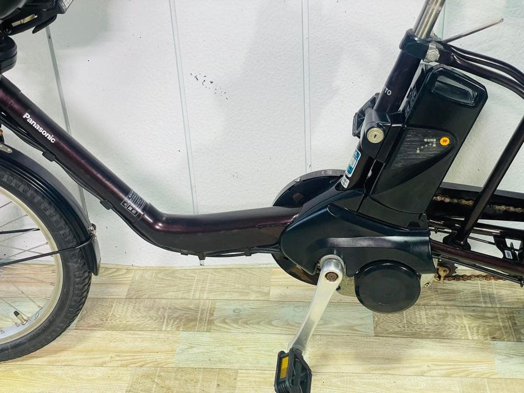 2991パナソニック8.9アンペア　3人乗り対応子供乗せ　電動アシスト自転車