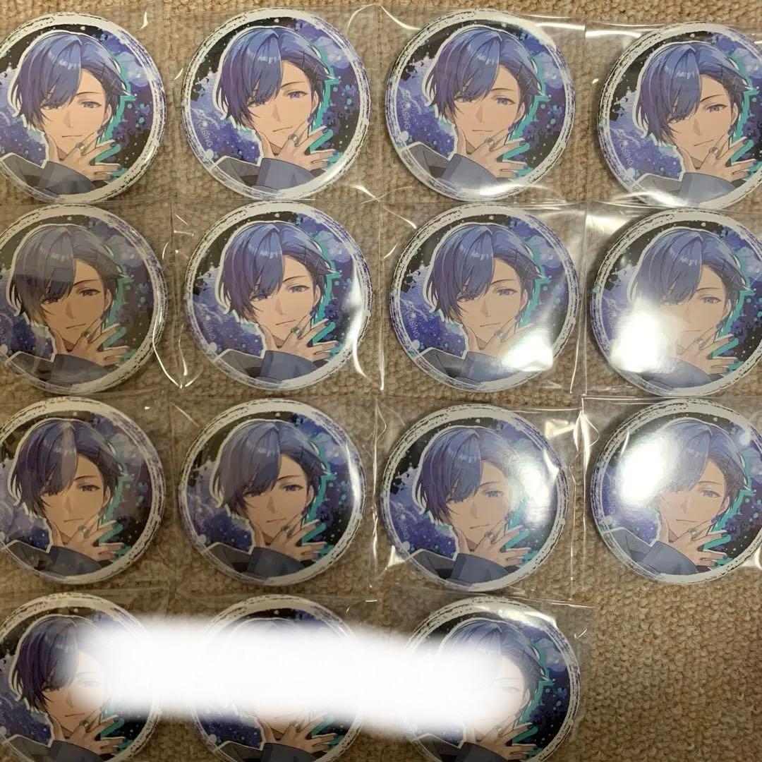 いれいす缶バッジ　if イフ ソロワンマン 青組缶