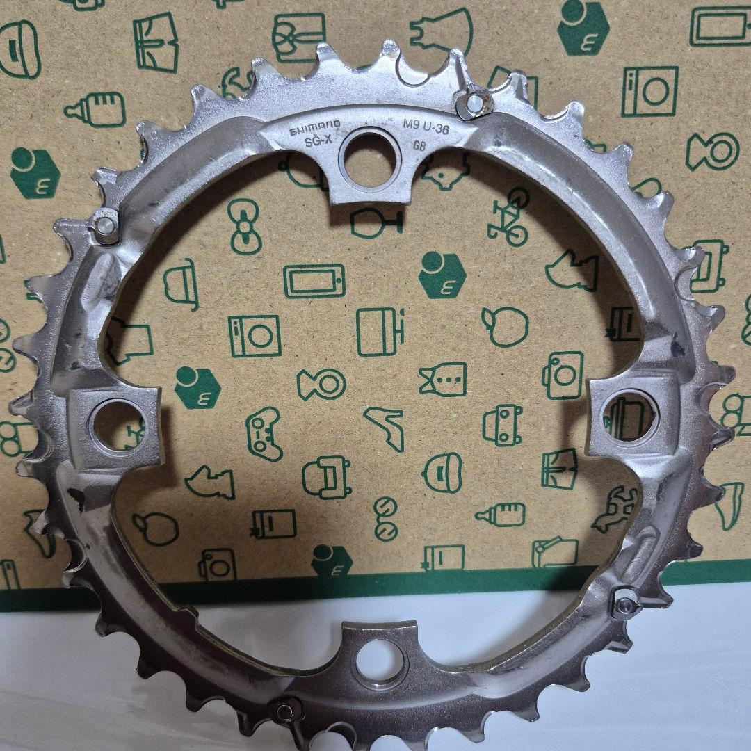 中古使用品　Shimano Deore XT クランクセット
