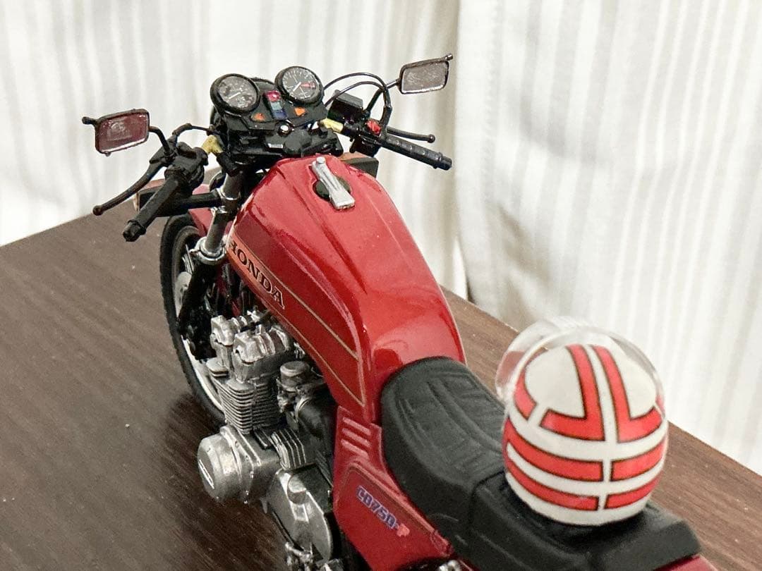 バリバリ伝説 巨摩郡CB750F 1/12プラモデル完成品