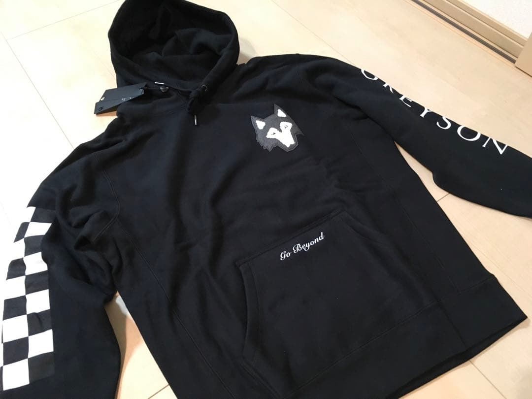 GREYSON グレイソン ブラック パーカー M（L） 新品 未使用