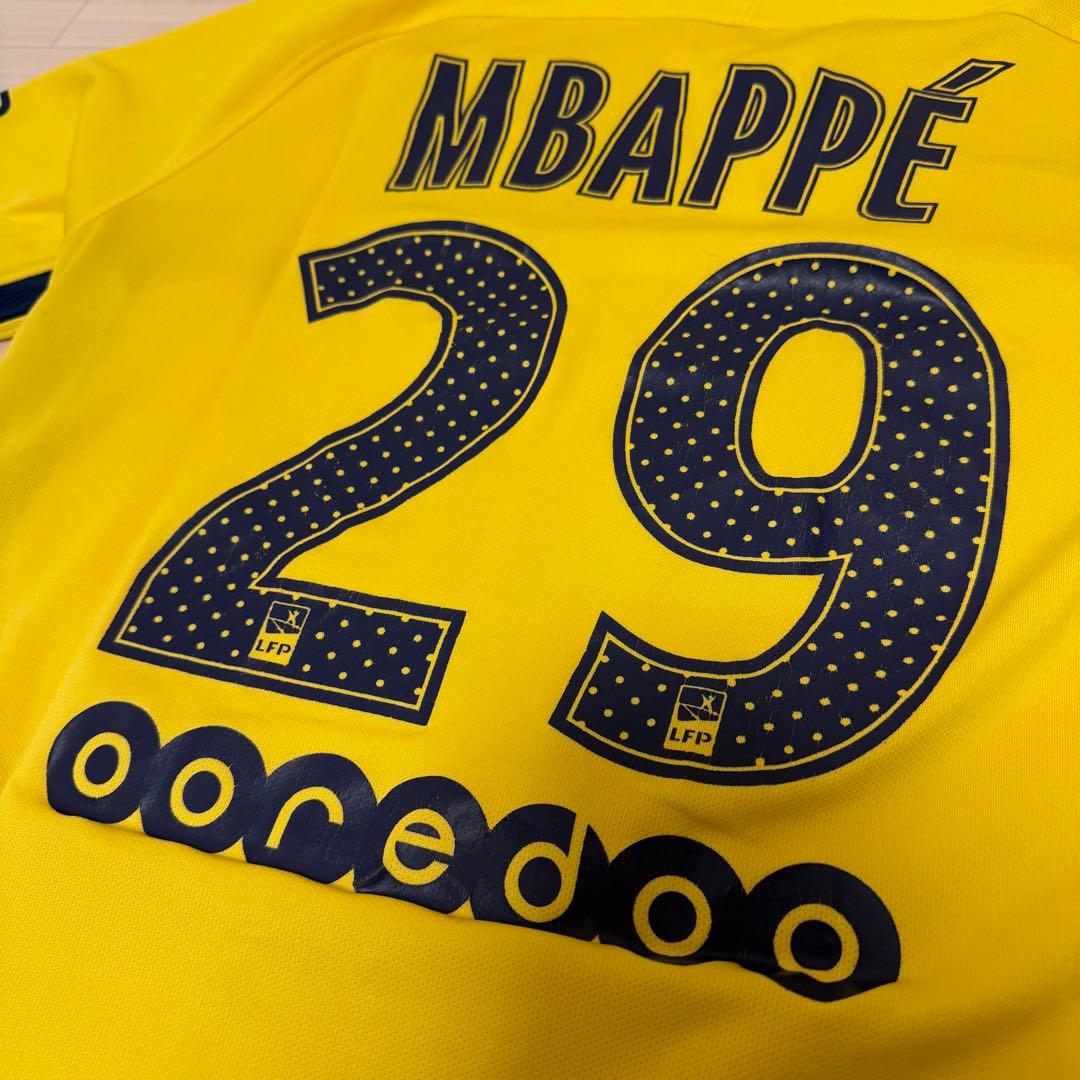 【希少29番】K・エムバペ ＃２９ パリサンジェルマン PSG 17-18 AW