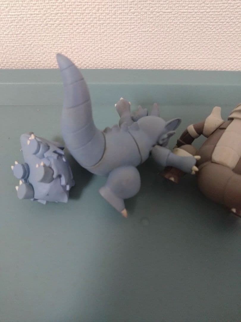 立体ポケモン図鑑 ガチャガチャ サイホーン&サイドン コドラ ボスコドラ