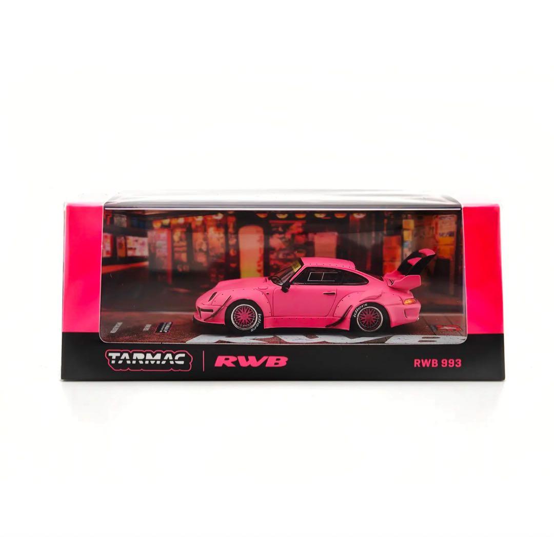 Tarmac RWB 993 ピンクミニカー