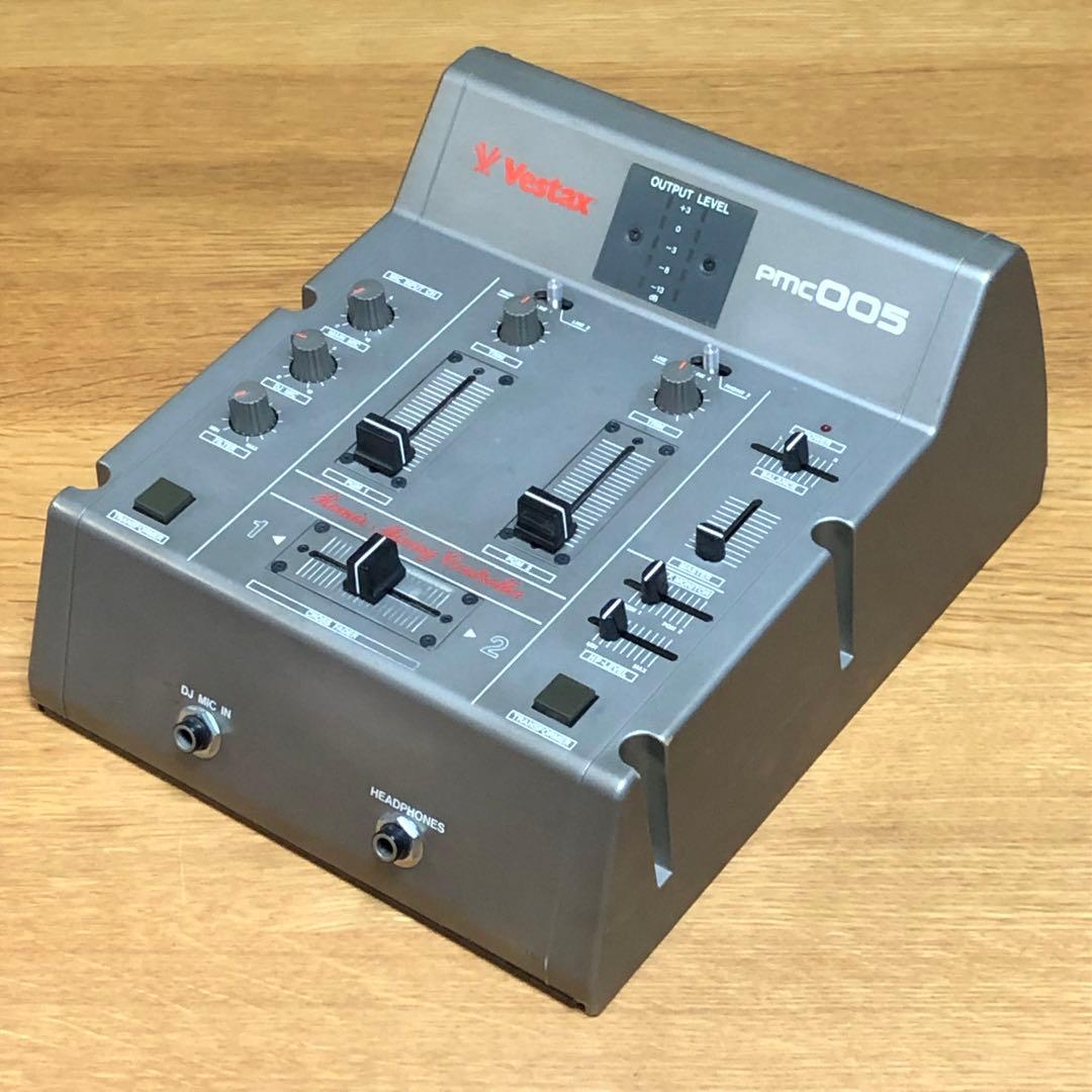 Vestax PMC-005 国産DJミキサー-メンテ済み