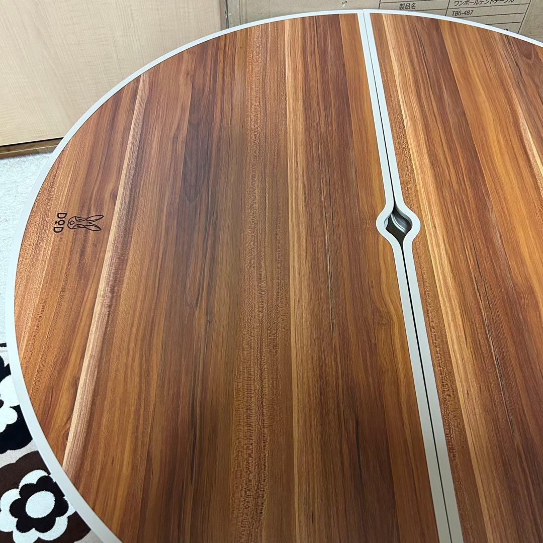 DOD 円形アウトドアテーブル 収納バッグ付き