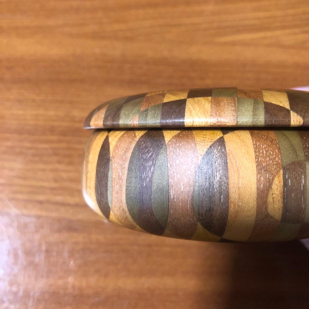 寄木細工 箱根細工 菓子器 小物入れ ナッツ皿 アクセサリーケース 小皿 無垢