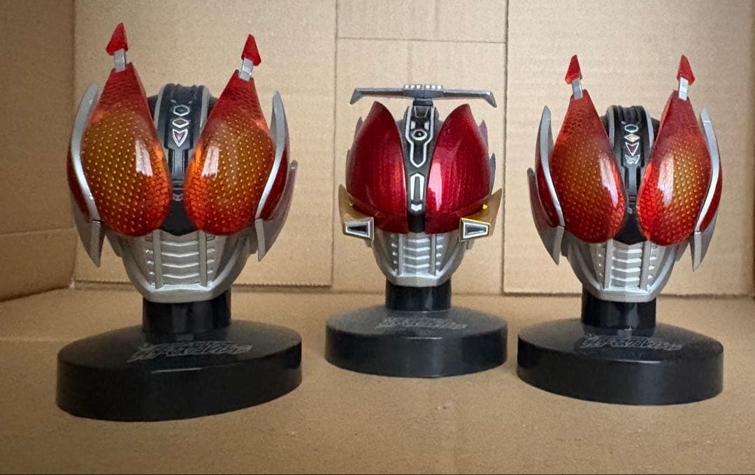 仮面ライダー 電王マスクコレクション19体セット＋プレバン限定台座