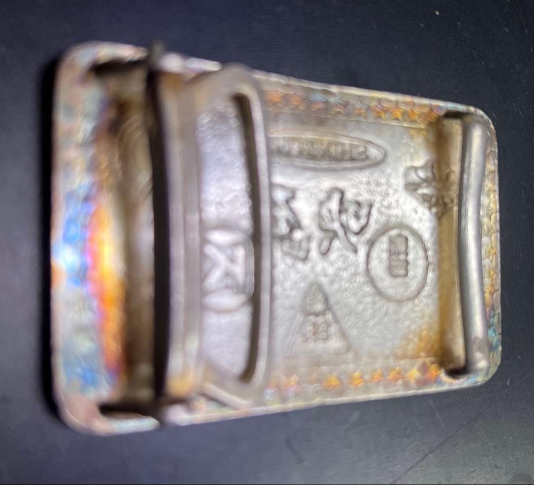 【貴重レア】SHINTOHO 新東宝 エンブレム風金属製プレート(バックル)