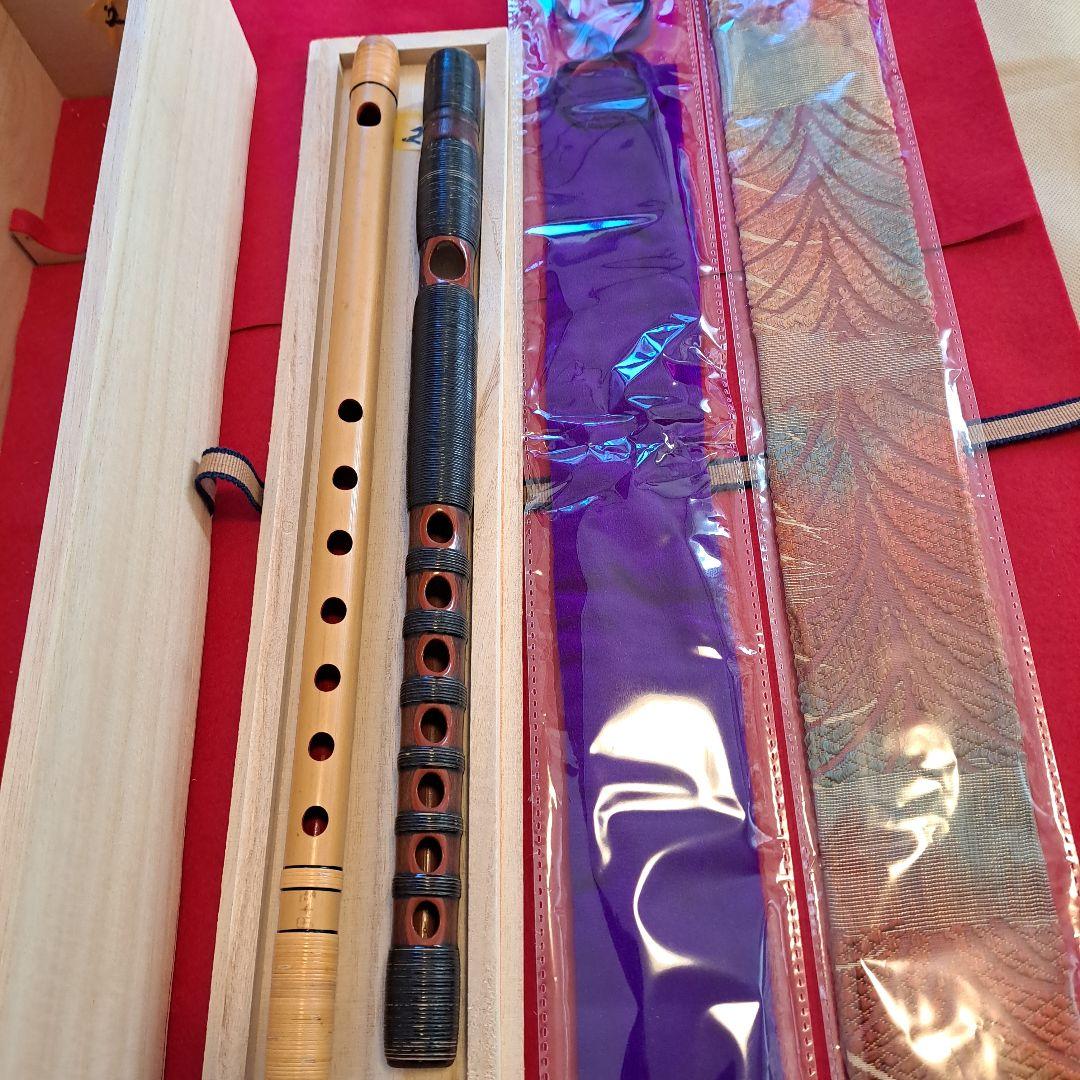 和楽器　能管と篠笛