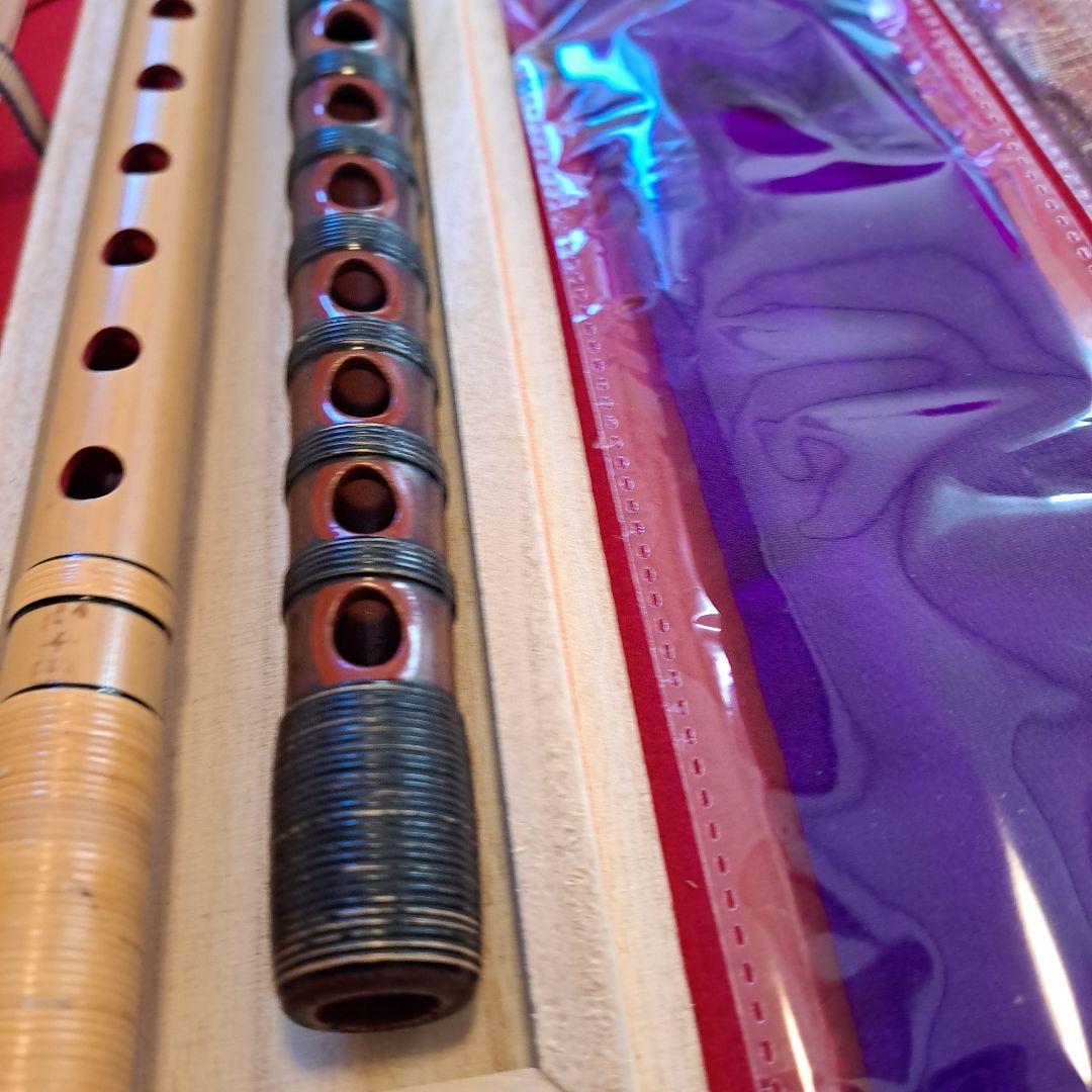 和楽器　能管と篠笛