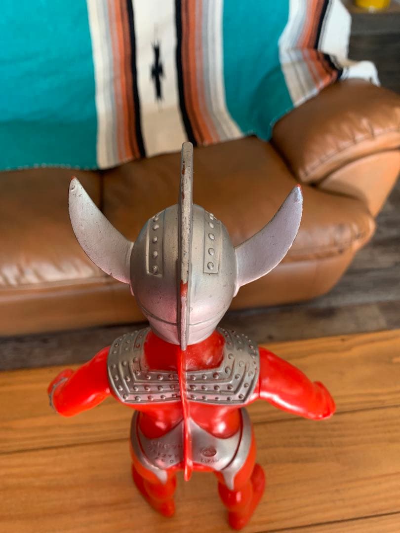 ポピーグレートザウルス　ウルトラマンタロウ　当時物ソフビ