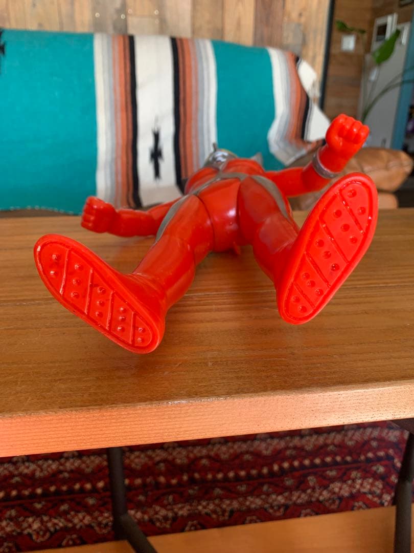 ポピーグレートザウルス　ウルトラマンタロウ　当時物ソフビ