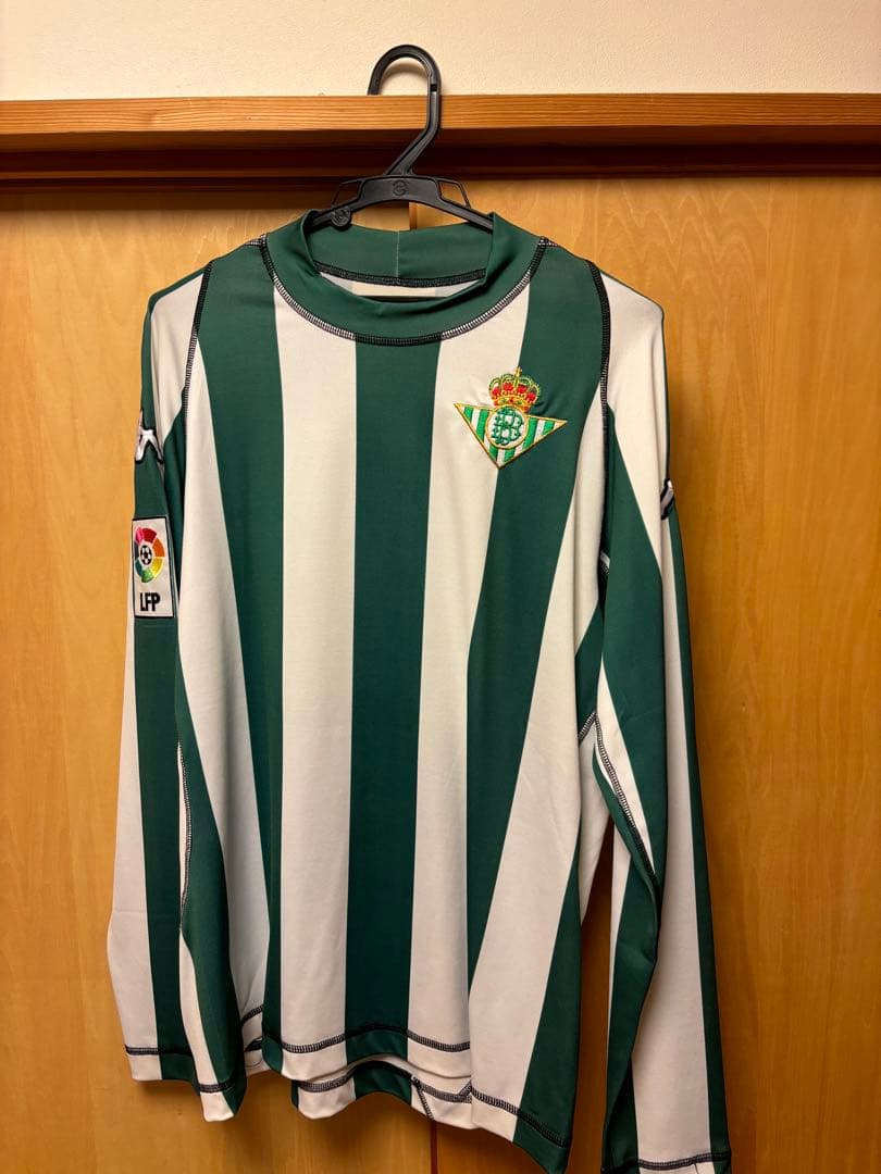 レアルベティス長袖ユニフォーム(スペイン リーガ)kappa