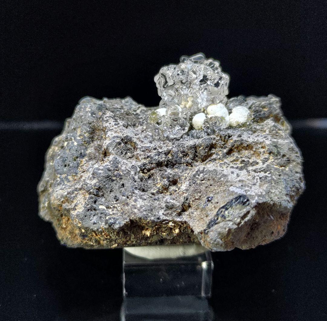 玉滴石 ハイアライト 鉱石 鉱物 ミネラル 原石 標本 母岩付き③