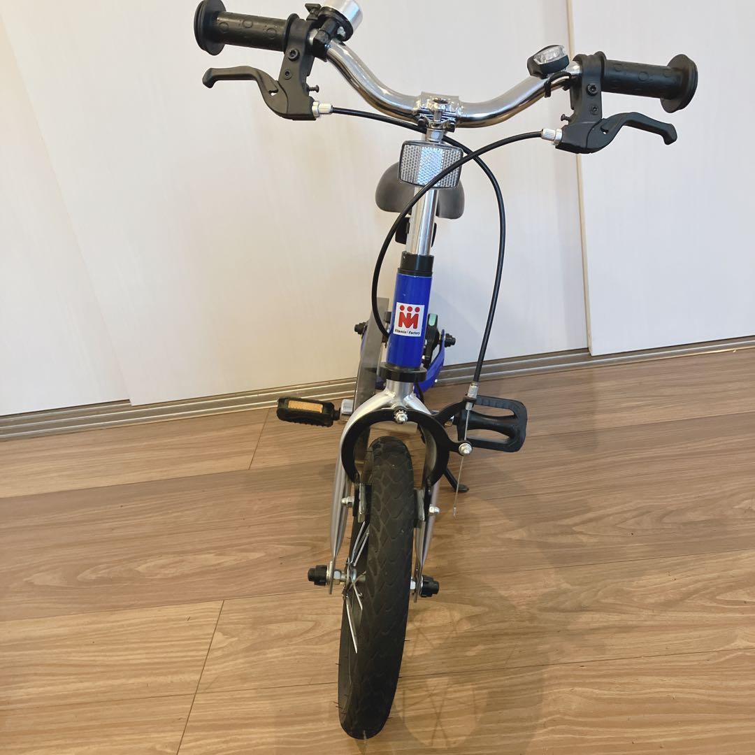 【美品】Henshin Bike へんしんバイク2 12インチ 青スタンド付