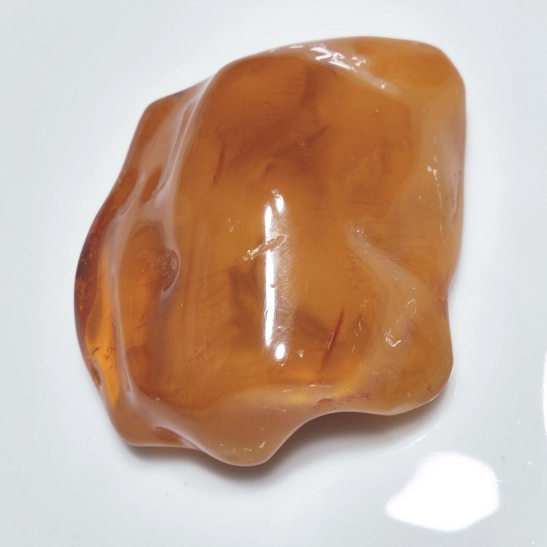 パワーストーン　原石　アンバー（琥珀）105g　№589