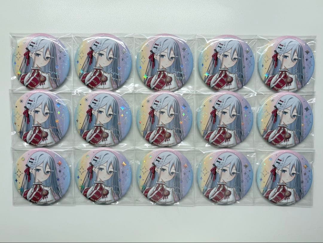 プロセカ　感謝祭　宵崎奏　オーロラ箔押し缶バッジ　15点