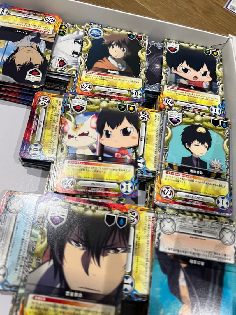 家庭教師ヒットマンREBORN! CCG コモンカードセット650〜750枚位