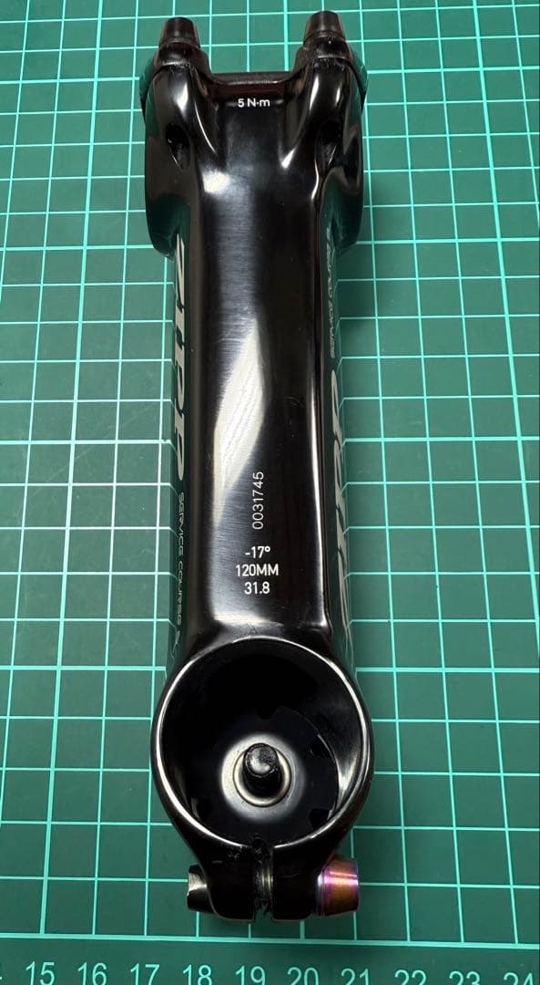 ZIPP SERVICE COURSE SL アルミステム 120mm -17°