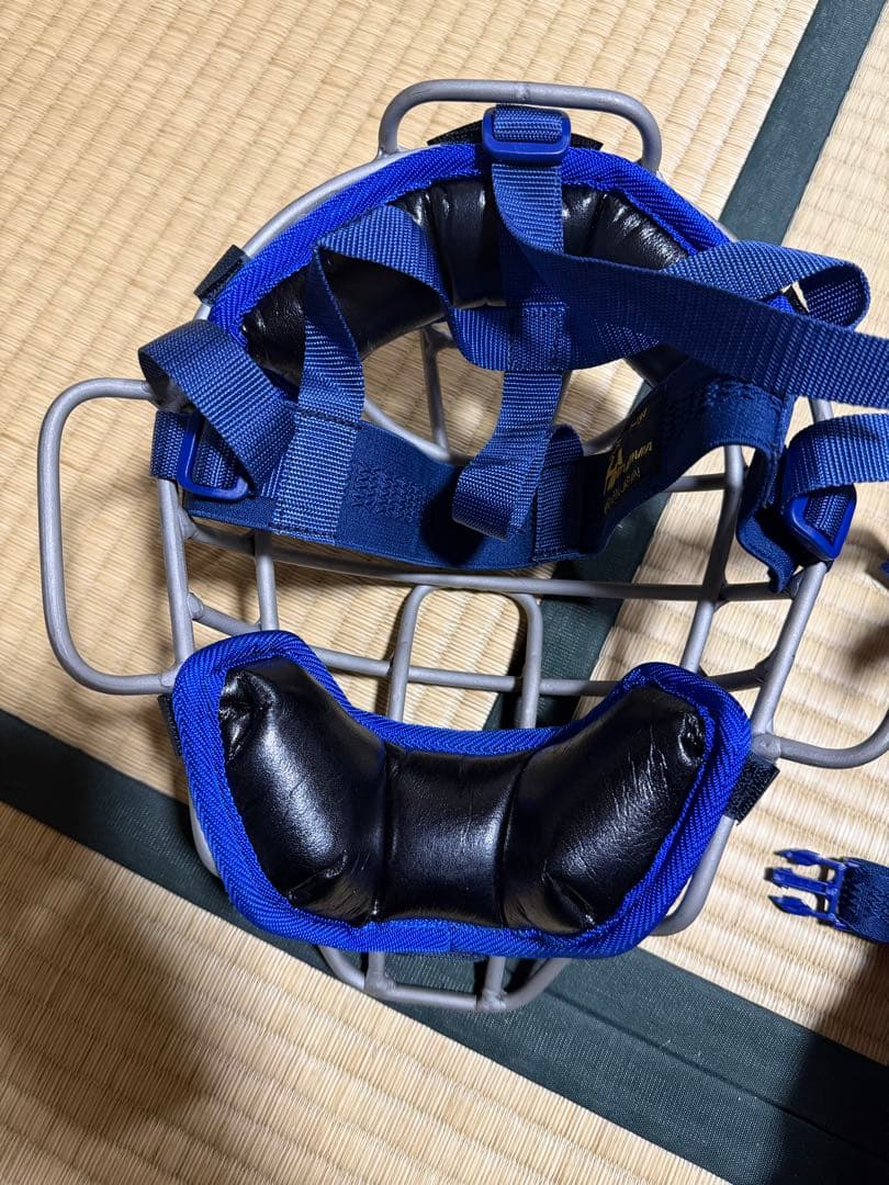 ハタケヤマ）CG-JN25AS ロイヤルブルー×シルバー　少年軟式用