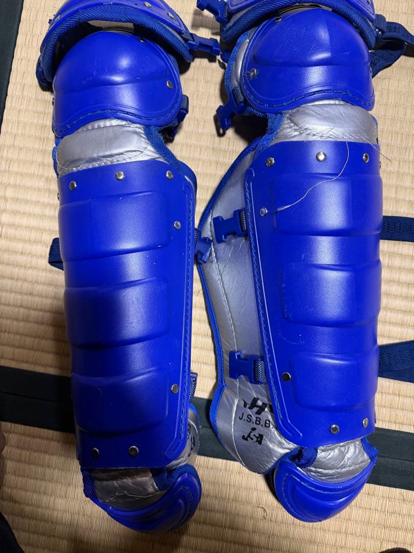 ハタケヤマ）CG-JN25AS ロイヤルブルー×シルバー　少年軟式用