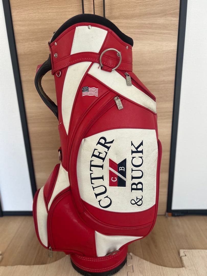 CUTTER & BUCK ゴルフバッグ レッド