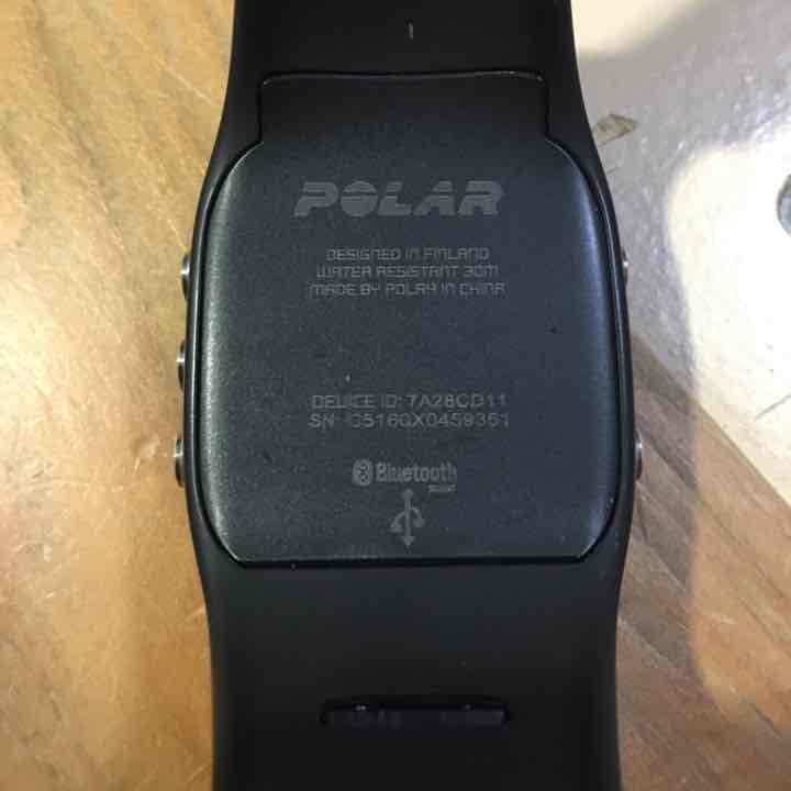 POLAR A300 ★送料込み★ブラック★充電器付き【日本語対応】