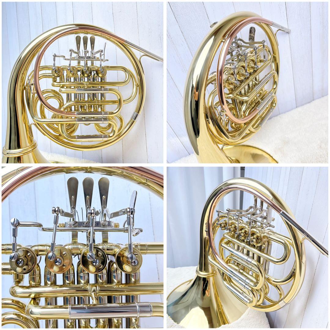 Jマイケル FH-850 フルダブルホルン マウスピース付き