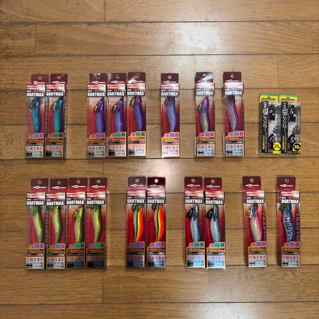 ダートマックスTR 18本セット　エギ王TRシンカー