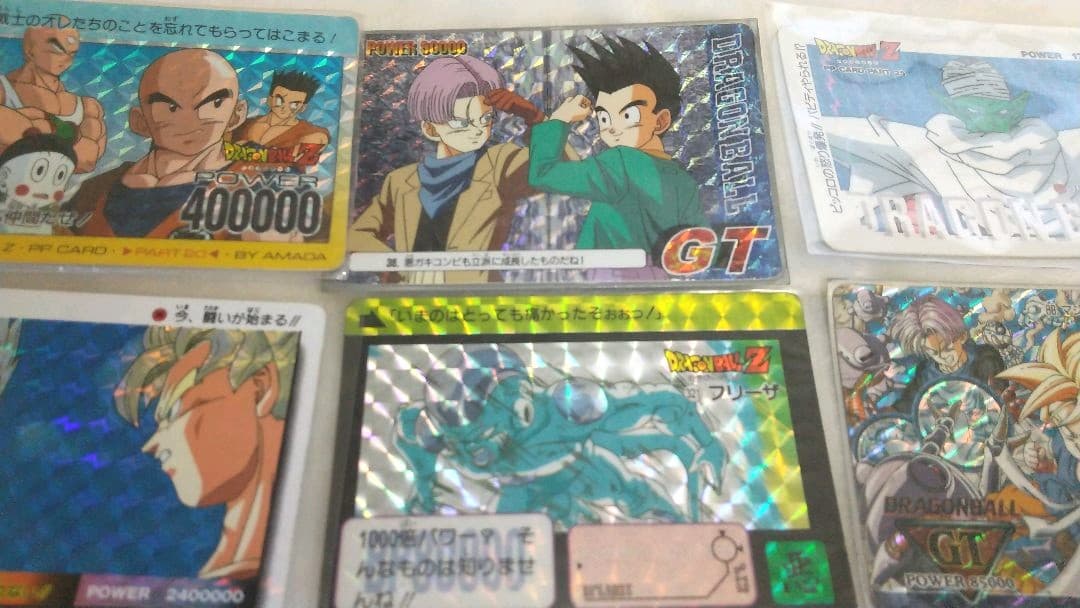 （希少）ドラゴンボール Z GT まとめ売り８枚