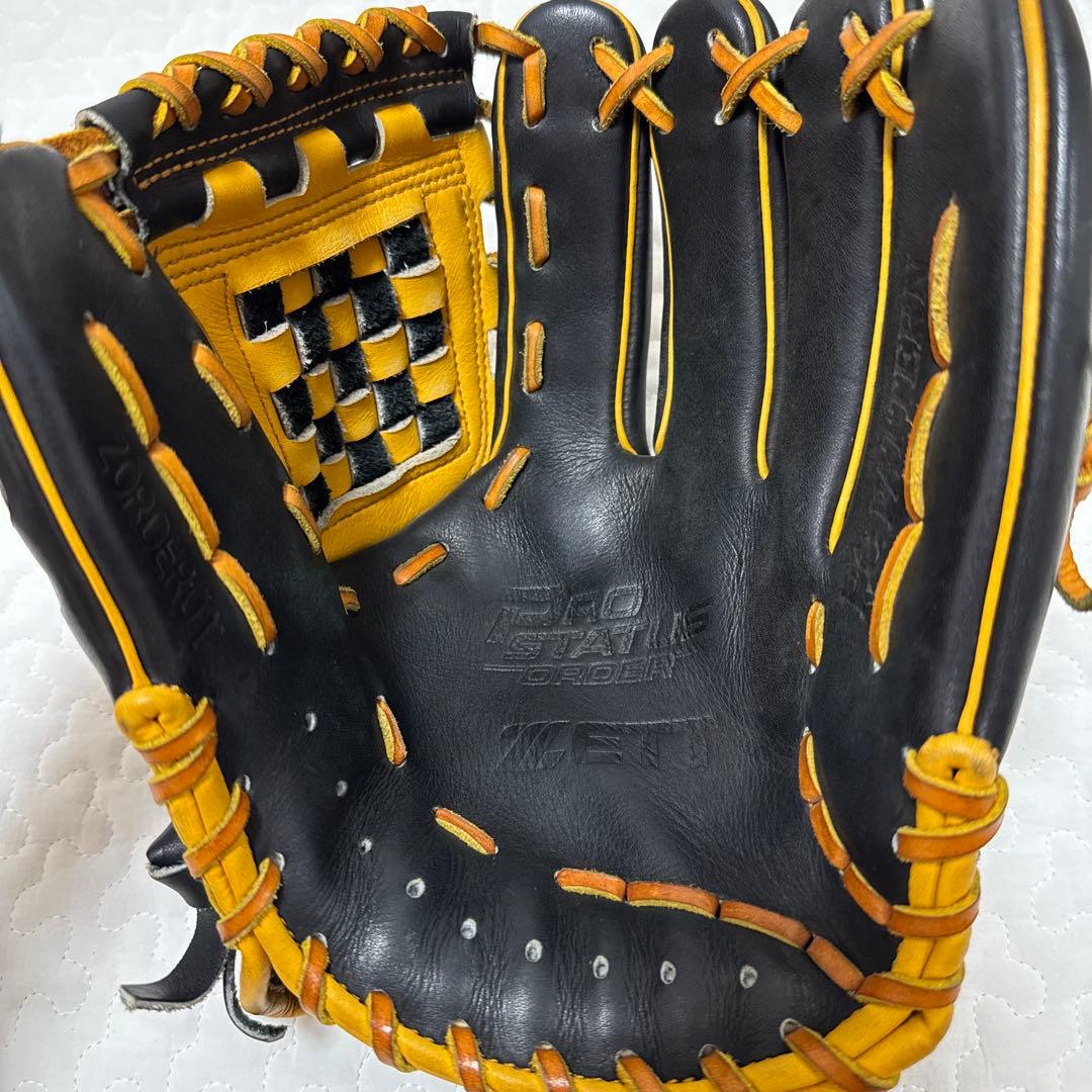 ZETT ゼット プロステイタス 美品　良品 軟式グローブ