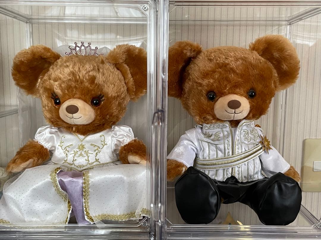 ユニベアシティ　ラプンツェル　ユージーン　ウェディングコスチューム　ぬいぐるみ込