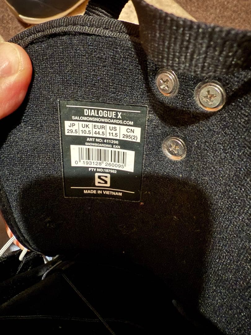 クリスマス大特価！スノーボードブーツ　サロモン