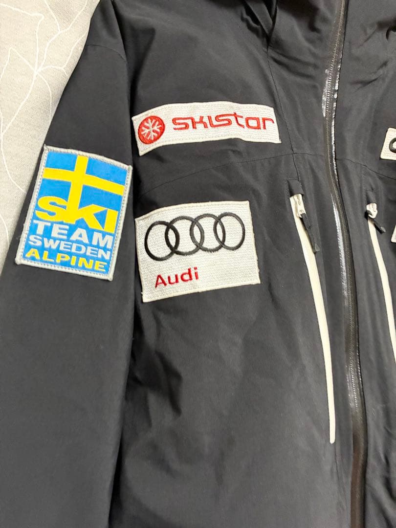 レア【GOLDWIN】M スキー、スノボ　スウェーデン ウェア セット AUDI