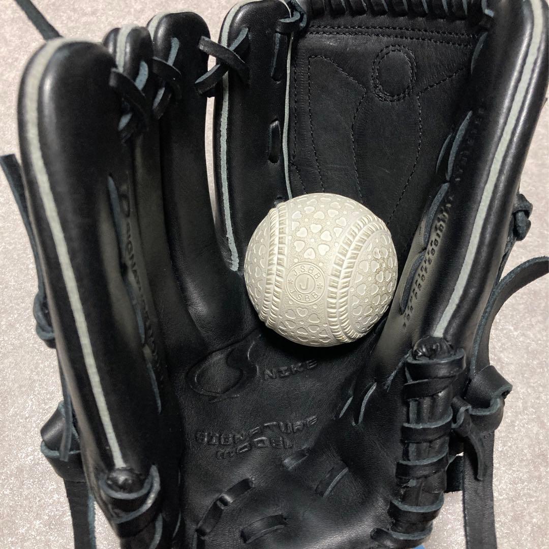 ナイキ 少年 軟式 投手 左 野球 グローブ 子供用 グラブ 状態良好品はレア