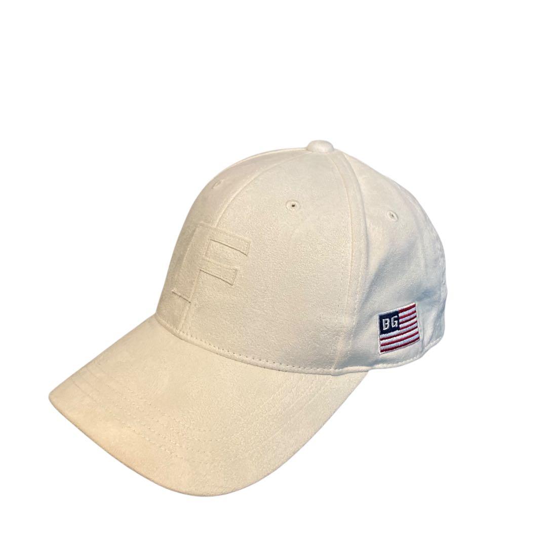 【BRIEFING GOLF】 MENS SUEDE INITIAL CAP