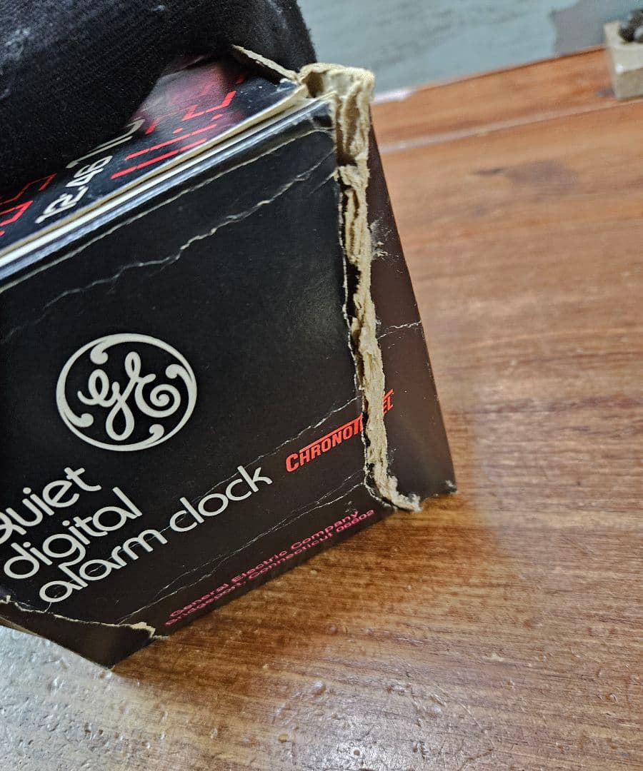 US Vintage General Electric フリップ時計 8120