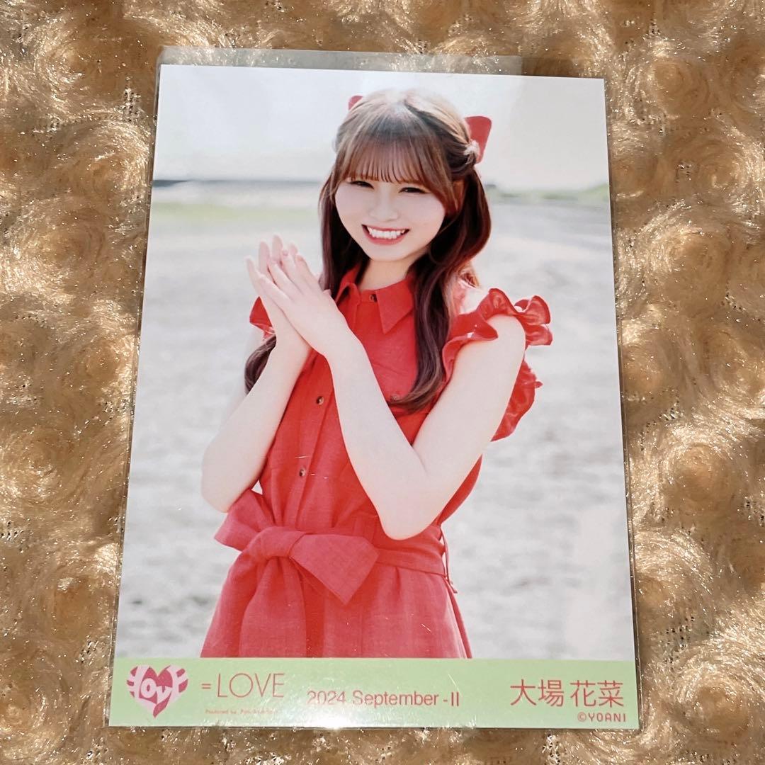 =LOVE イコラブ 生写真 コンプリート 大場花菜 海とレモンティー