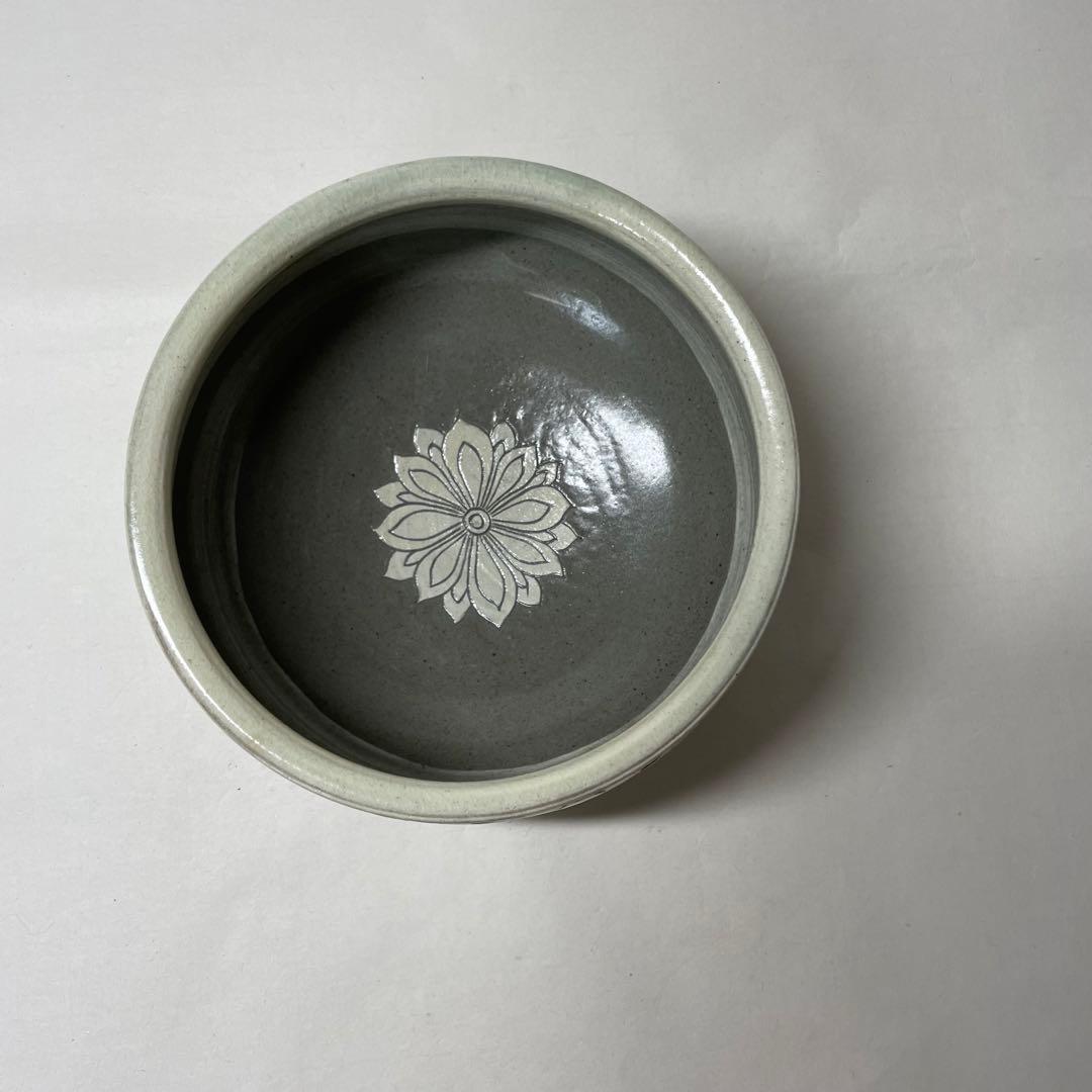 FA38⑨ 奇泉アラベスク風模様茶道具4点セット