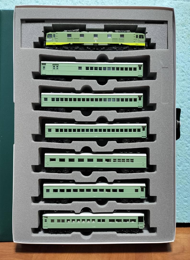 ②　Nゲージ　青大将　 FE58 + 客車　6両　【即購入可】