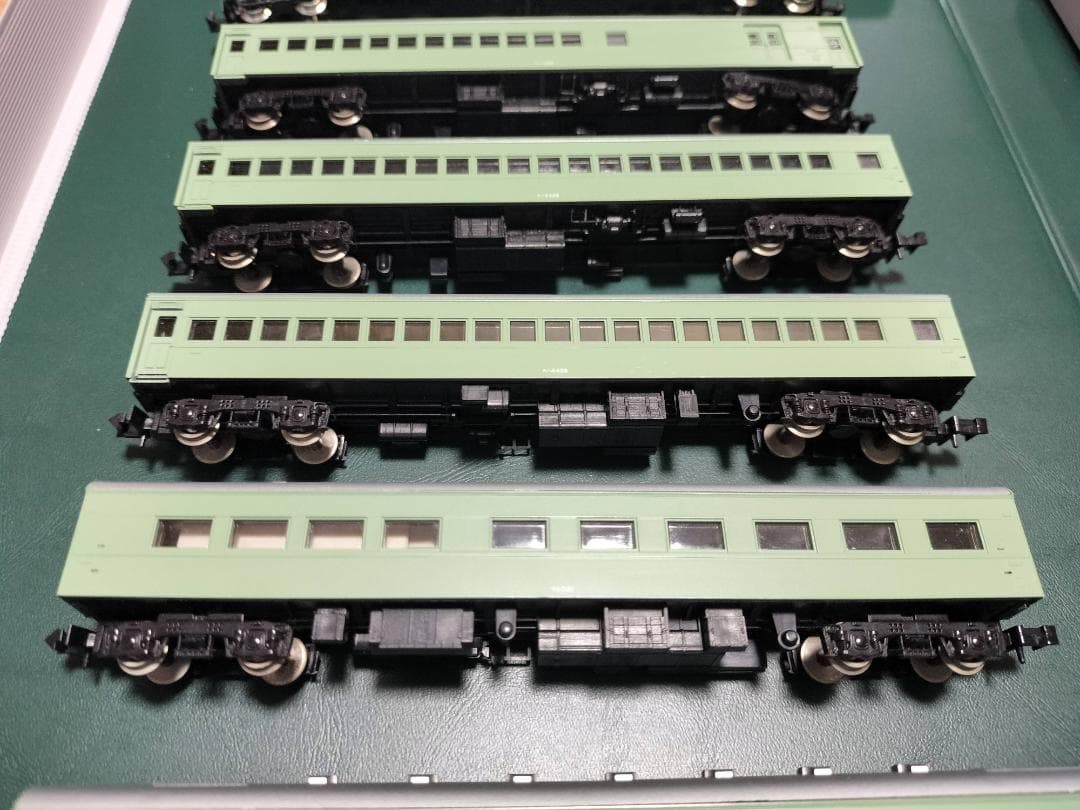 ②　Nゲージ　青大将　 FE58 + 客車　6両　【即購入可】