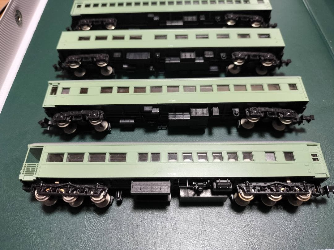 ②　Nゲージ　青大将　 FE58 + 客車　6両　【即購入可】