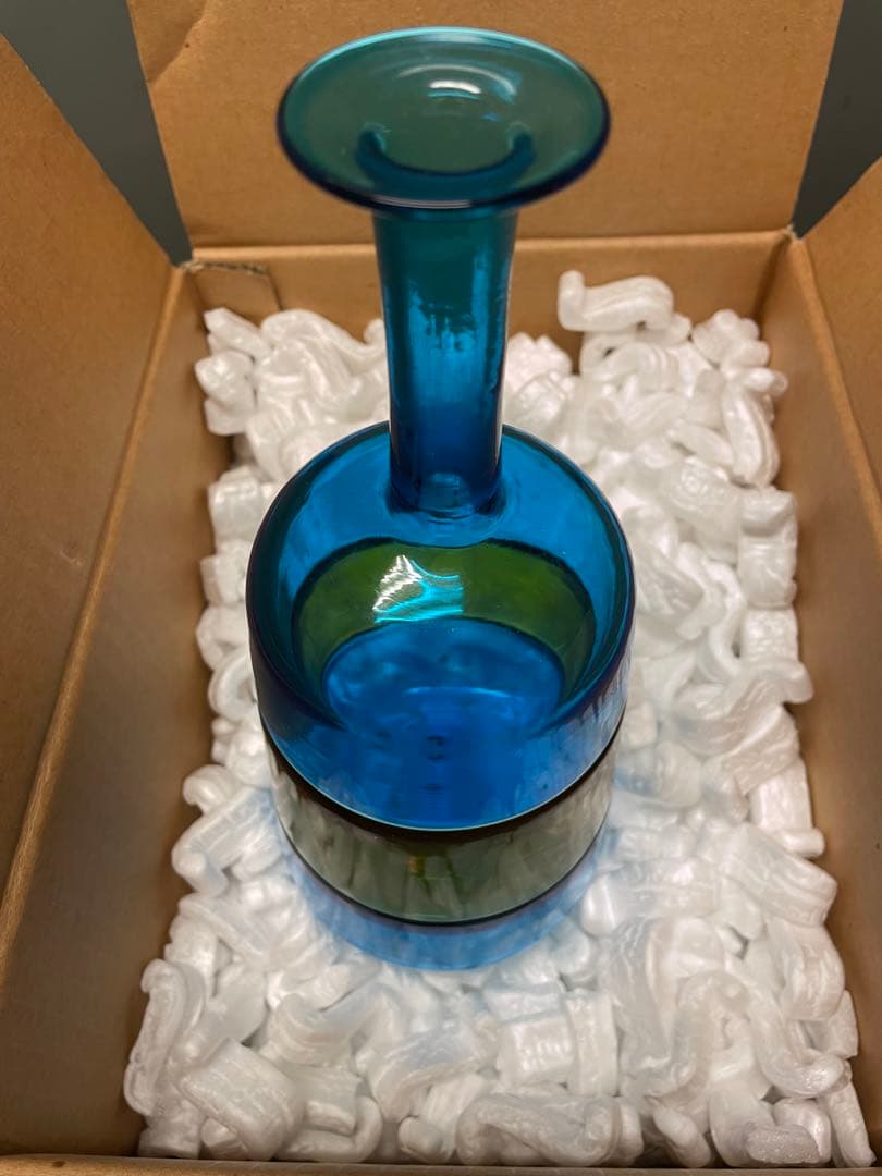 イタリア製ベネチアンビンテージガラス花瓶