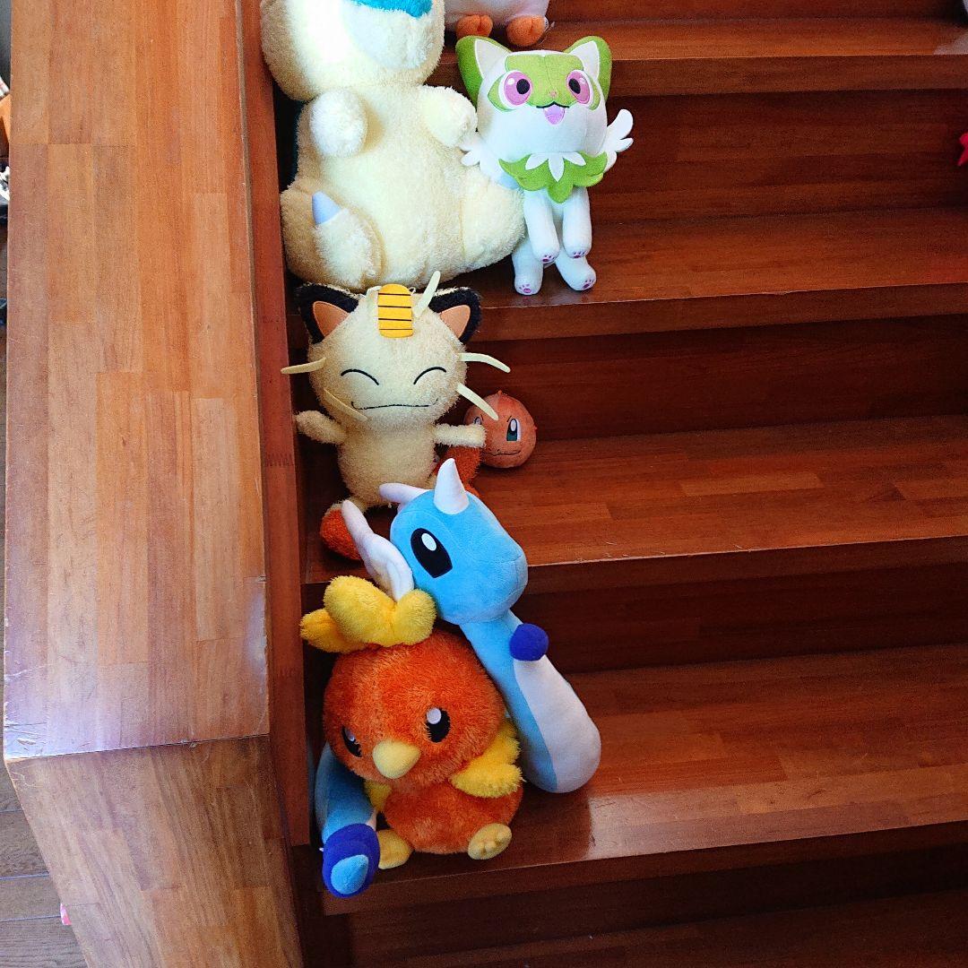 まとめてポケモンぬいぐるみ38体　Pokémonセンターほかで購入収集 でっかい