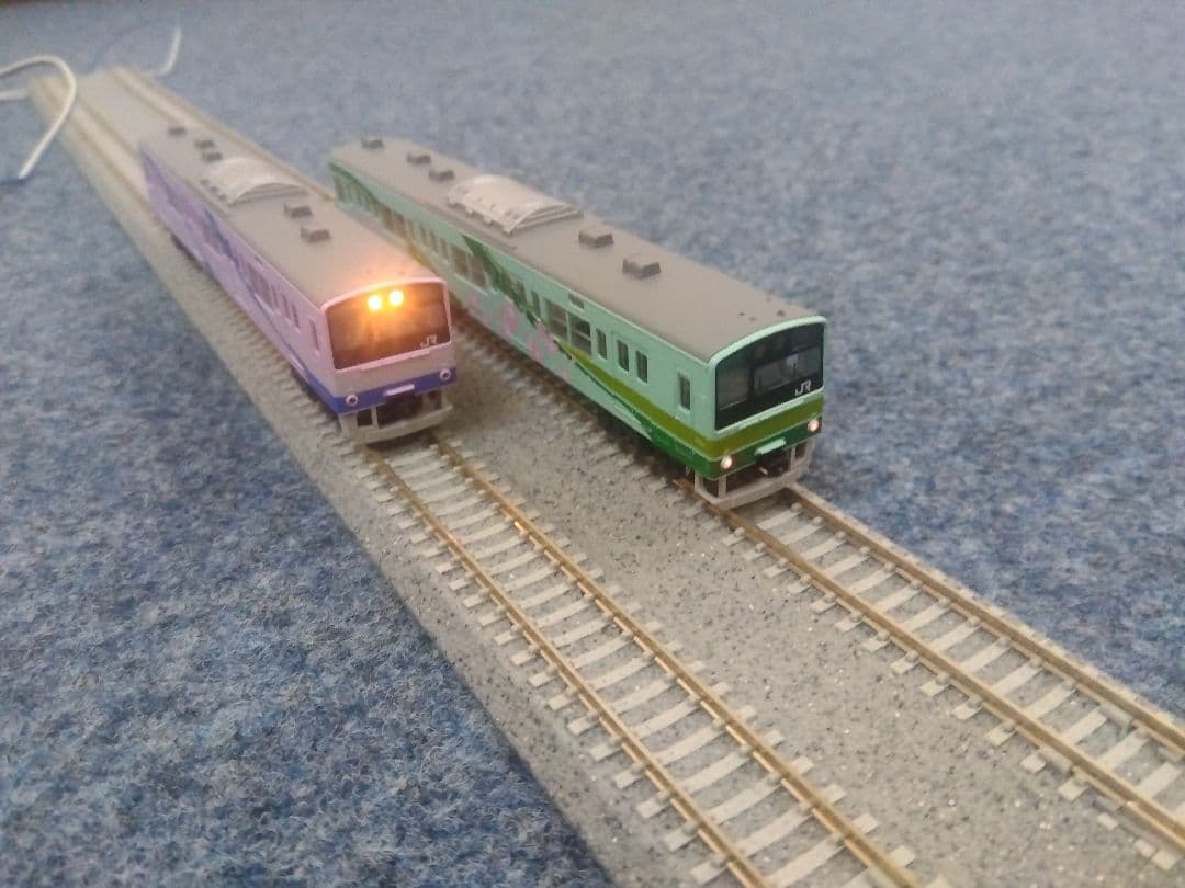 KATO ラウンドハウス 201系四季彩 旧色 新色 10-912 10-919