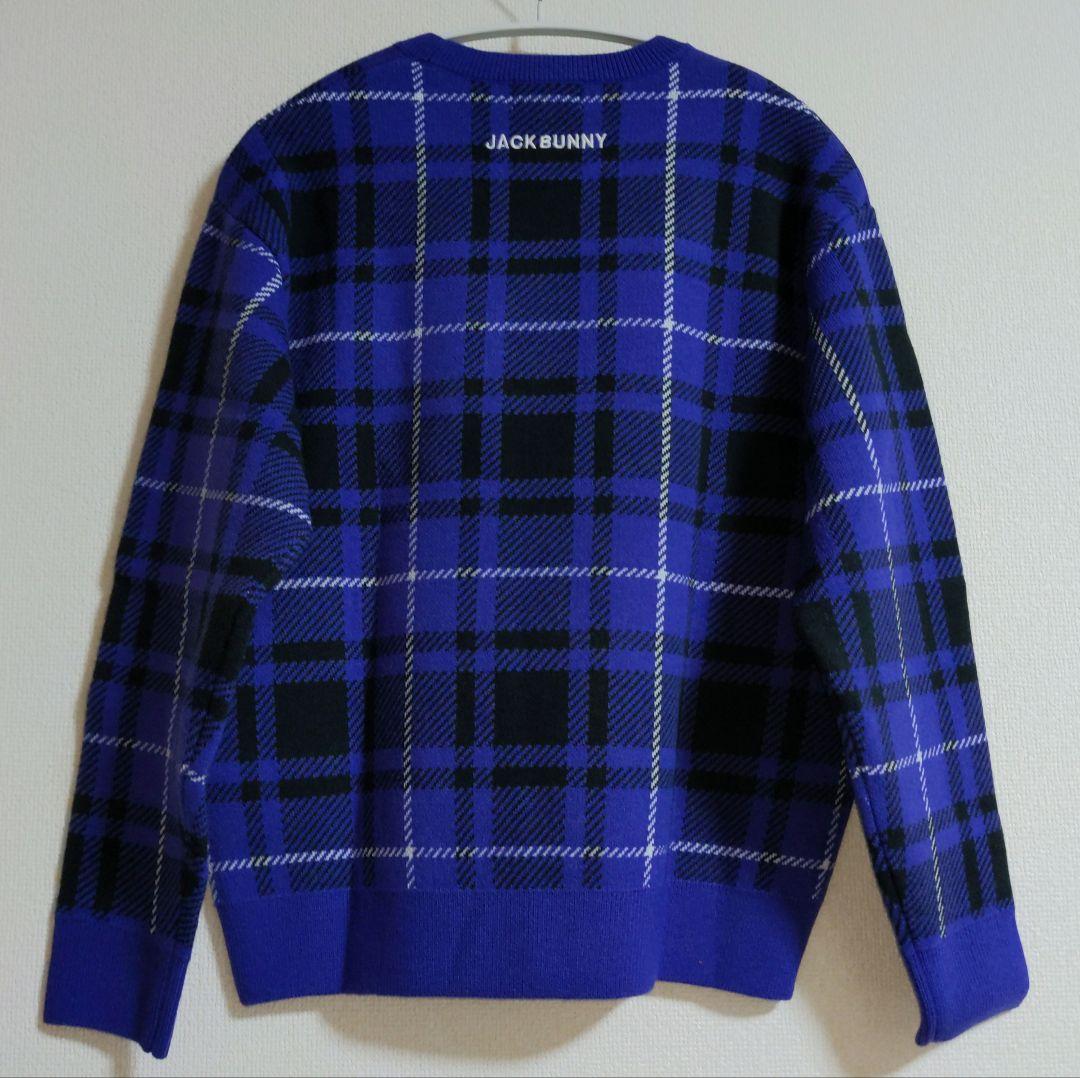 新品　ジャックバニー　ニット1 ドラえもん パープル　セーター